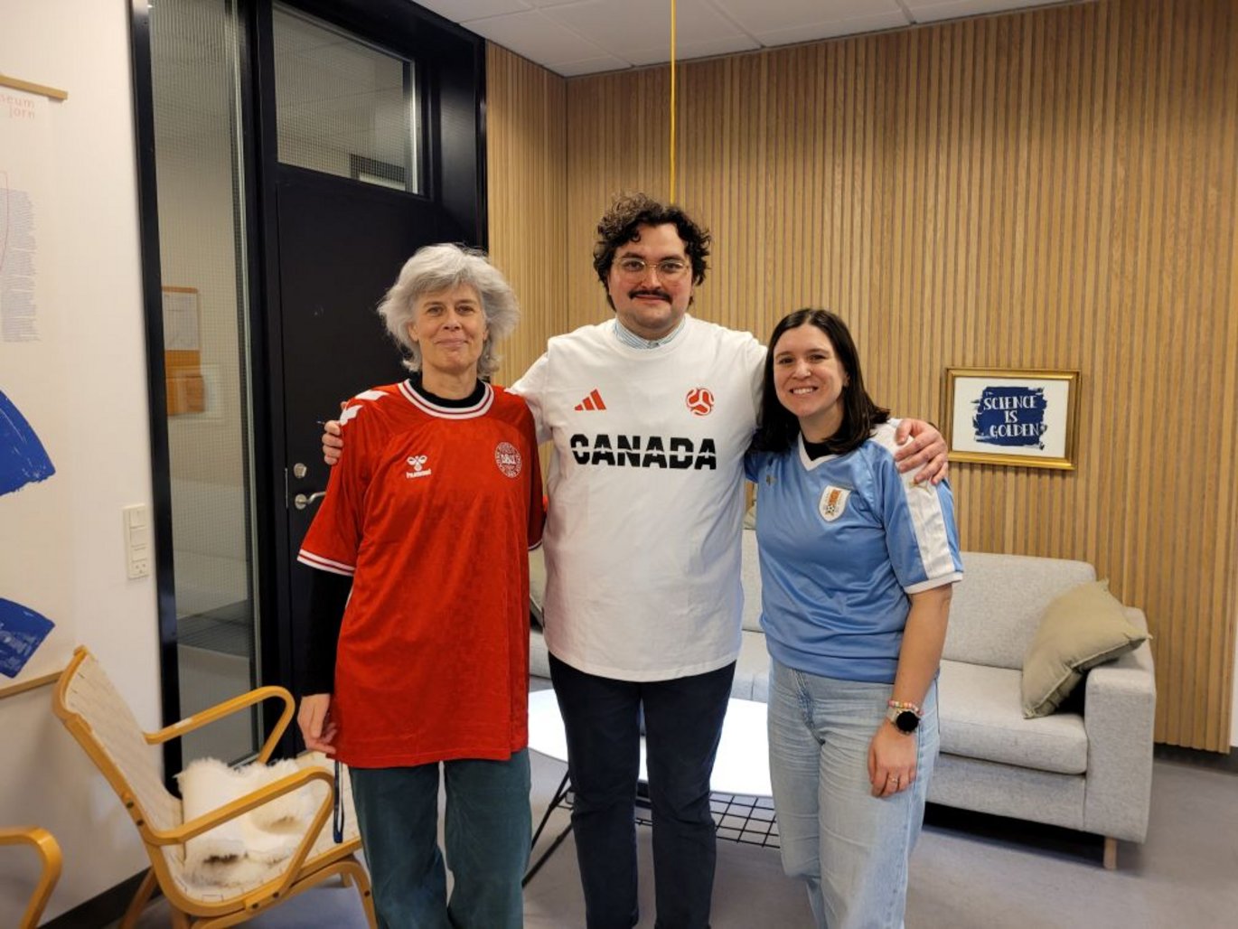 Photo of Kirsten, Vitaly, Cecilia